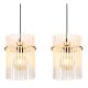Pendule, Lustre suspendate - Lustra moderna cu 4 pendule GORLEY auriu
