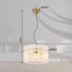 Pendule, Lustre suspendate - Lustra moderna suspendata GORLEY auriu, 40cm
