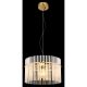 Pendule, Lustre suspendate - Lustra moderna suspendata GORLEY auriu, 40cm