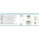 Pendule, Lustre suspendate - Lustra moderna suspendata GORLEY auriu, 40cm