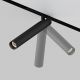 Spoturi, Proiectoare pe sina - Spot LED, accesoriu pentru sina magnetica Exility, Focus T negru
