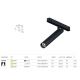 Spoturi, Proiectoare pe sina - Spot LED, accesoriu pentru sina magnetica Exility, Focus T alb