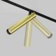 Spoturi, Proiectoare pe sina - Spot LED, accesoriu pentru sina magnetica Exility, Focus T negru/ alama