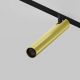 Spoturi, Proiectoare pe sina - Spot LED, accesoriu pentru sina magnetica Exility, Focus T negru/ alama