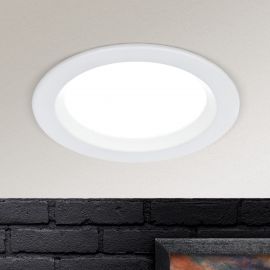 Spoturi tavan fals - Spot LED incastrabil tavan SPOCK D-9cm alb