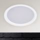 Spoturi tavan fals - Spot LED incastrabil tavan SPOCK D-17cm alb
