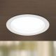 Iluminat pentru baie - Spot LED incastrabil tavan IP44 OFFICE D-9,5cm alb