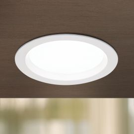 Iluminat pentru baie - Spot LED incastrabil tavan IP44 OFFICE D-9,5cm alb