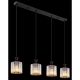 Pendule, Lustre suspendate - Lustra moderna cu 4 pendule JORDANA