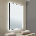 Oglinda baie cu iluminat LED dimabil IP44 FRAME 70-90cm