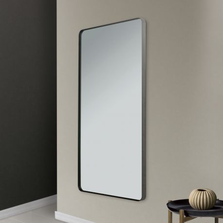 Oglinzi - Oglinda decorativa design modern CARLO negru 152-76cm