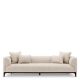 Canapele - Canapea confortabila design LUX Brannan, Boucle chalk white