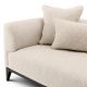 Canapele - Canapea confortabila design LUX Brannan, Boucle chalk white