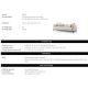 Canapele - Canapea confortabila design LUX Brannan, Boucle chalk white