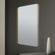Oglinda decorativa design modern CARLO auriu 61x90cm