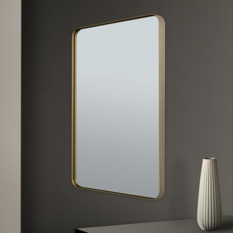 Oglinzi - Oglinda decorativa design modern CARLO auriu 61x90cm