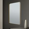Oglinda decorativa design modern CARLO auriu 61x90cm