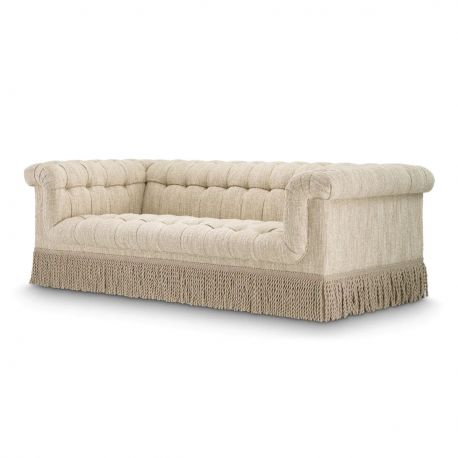 Canapele - Canapea design LUX Dorantes, Boucle sonata crem