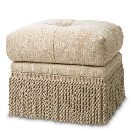 Banchete-Tabureti - Taburete design LUX Dorantes, Boucle sonata crem