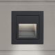 Spoturi - Spot LED incastrabil iluminat exterior IP65 LORO antracit