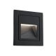 Spoturi - Spot LED incastrabil iluminat exterior IP65 LORO negru