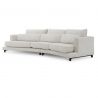 Fotoliu confortabil design LUX Brannan, Boucle chalk white