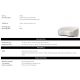 Canapele - Canapea design elegant LUX Amore S, lyssa off-white