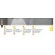 Aplice - Aplica LED ambientala de exterior cu senzor de miscare IP54 CUBE-S alba