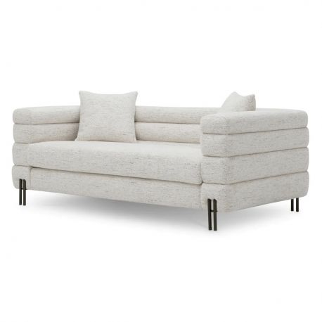 Canapele - Canapea design LUX York S, Seashell off-white