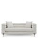 Canapele - Canapea design LUX York S, Seashell off-white