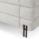 Canapele - Canapea design LUX York S, Seashell off-white