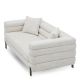 Canapele - Canapea design LUX York S, Seashell off-white