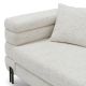 Canapele - Canapea design LUX York S, Seashell off-white