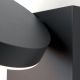 Aplice - Aplica LED de exterior cu senzor de miscare IP54 HENDRYK antracit