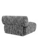 Fotolii - Fotoliu elegant design LUX Urbano, Boucle sonata black