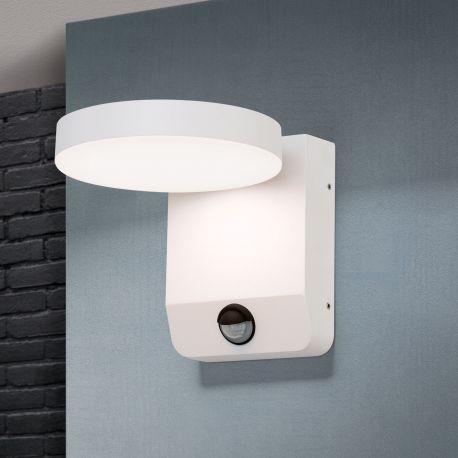 Aplice - Aplica LED de exterior cu senzor de miscare IP54 HENDRYK alba