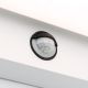 Aplice - Aplica LED reglabila de exterior cu senzor de miscare IP54 GINGE alba