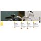Aplice - Aplica LED reglabila de exterior cu senzor de miscare IP54 GINGE alba