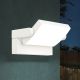 Aplice - Aplica LED de exterior reglabila IP54 GINGE alba