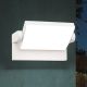 Aplice - Aplica LED de exterior reglabila IP54 GINGE alba