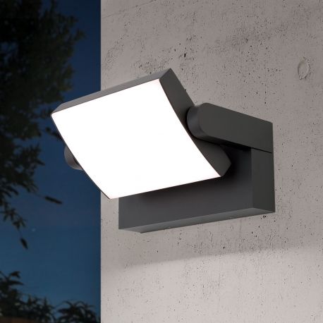 Aplice - Aplica LED de exterior reglabila IP54 GINGE antracit