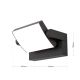 Aplice - Aplica LED de exterior reglabila IP54 GINGE antracit