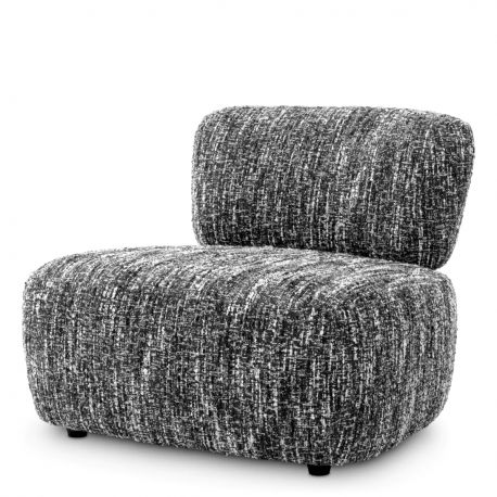 Fotolii - Fotoliu elegant design LUX Leon, Boucle sonata black