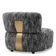 Fotolii - Fotoliu elegant design LUX Leon, Boucle sonata black