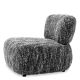 Fotolii - Fotoliu elegant design LUX Leon, Boucle sonata black