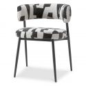 Scaun dining design LUX Folsom, Brooklyn black