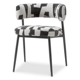 Scaune - Scaun dining design LUX Folsom, Brooklyn black