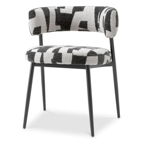 Scaune - Scaun dining design LUX Folsom, Brooklyn black