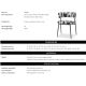 Scaune - Scaun dining design LUX Folsom, Brooklyn black