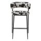 Scaune Bar - Scaun bar design LUX Bar Stool Folsom, Brooklyn black